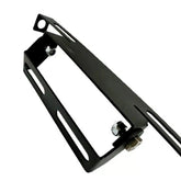 Porta Placa Abatible Con Base Negro